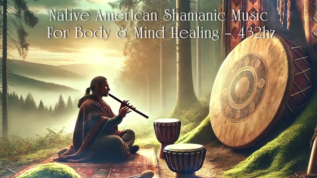 Native American Shamanic Music for Body & Mind Healing 🪈🪘 #432hz