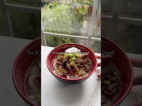 Niku Udon (Japanese Udon with Beef) 🍜