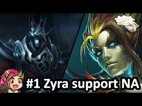 Tank Zyra and Zeri (vs. Karthus Zilean)