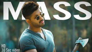 Allu arjun Mass Status video  JN EDiTZ