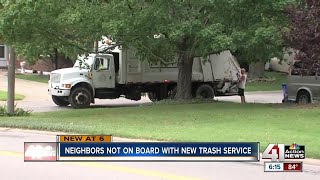 Belton residents arent happy with new trash service