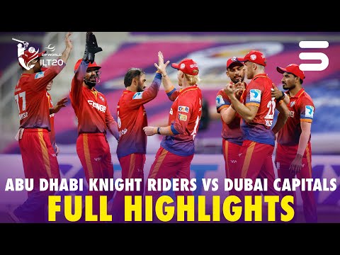 Full Highlights | Abu Dhabi Knight Riders vs Dubai Capitals | Match 13 | DP World ILT20 | M3Y1U