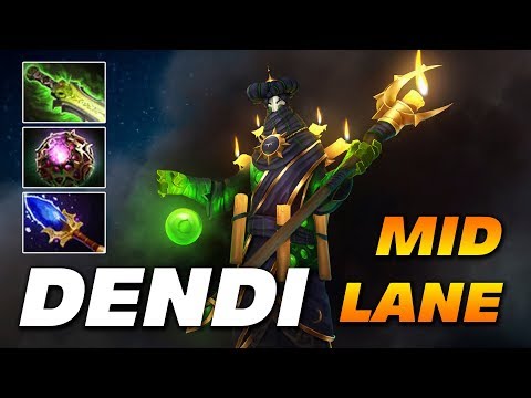 Dendi Rubick | Perfect Mid Moves | Dota 2 Pro Gameplay