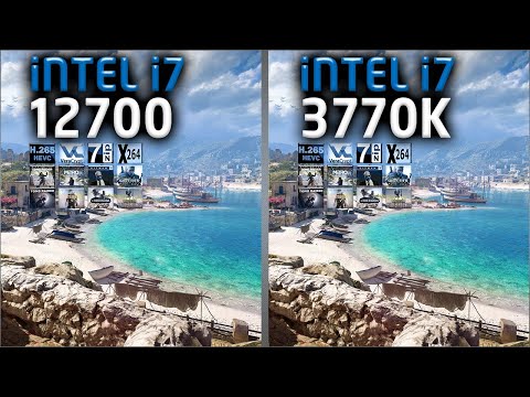 Intel i7 12700 vs I7 3770K Benchmarks – 15 Tests 🔥
