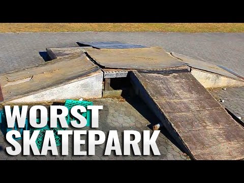 SKATING THE WORST SKATEPARK EVER!