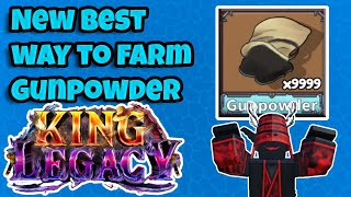King Legacy | NEW BEST Gunpowder Farm [AFK Method]
