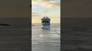 Wonder of the Seas sailing away from Nassau! #royalcaribbean #wonderoftheseas #cruiseship #cruise