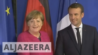 Macron and Merkel vow to reform European Union