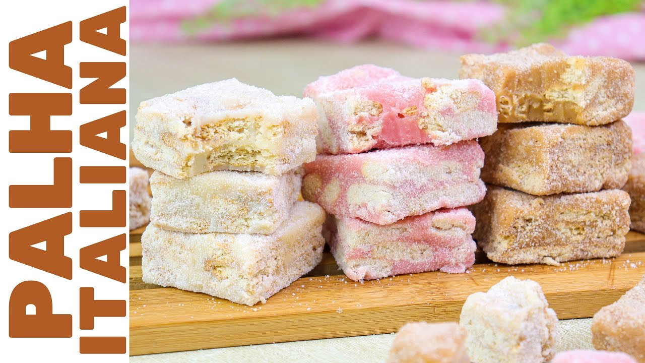 FAÇA HOJE MESMO: TRÊS SABORES DE PALHA ITALIANA PARA VENDER MUITO! | Deliciosas e super lucrativas!