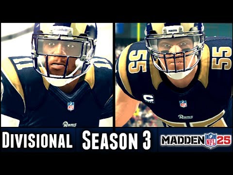 Madden 25 Rams Connected Franchise: Divisional Playoffs vs Falcons (Season 3)