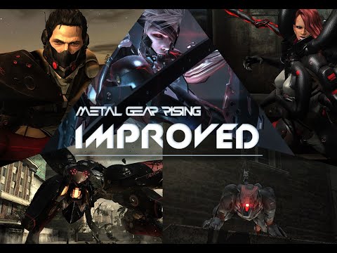 Improved Metal Gear Rising (Mod Pack showcase, various Boss fights)