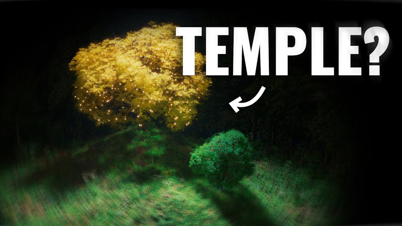 The Temple Hidden in the Garden of Eden