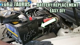 Ford Taurus battery replacement