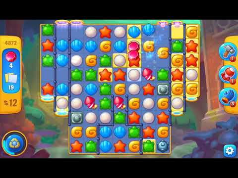 Fishdom 2021 - Level 4872   #Playrix #Fishdom #gaming