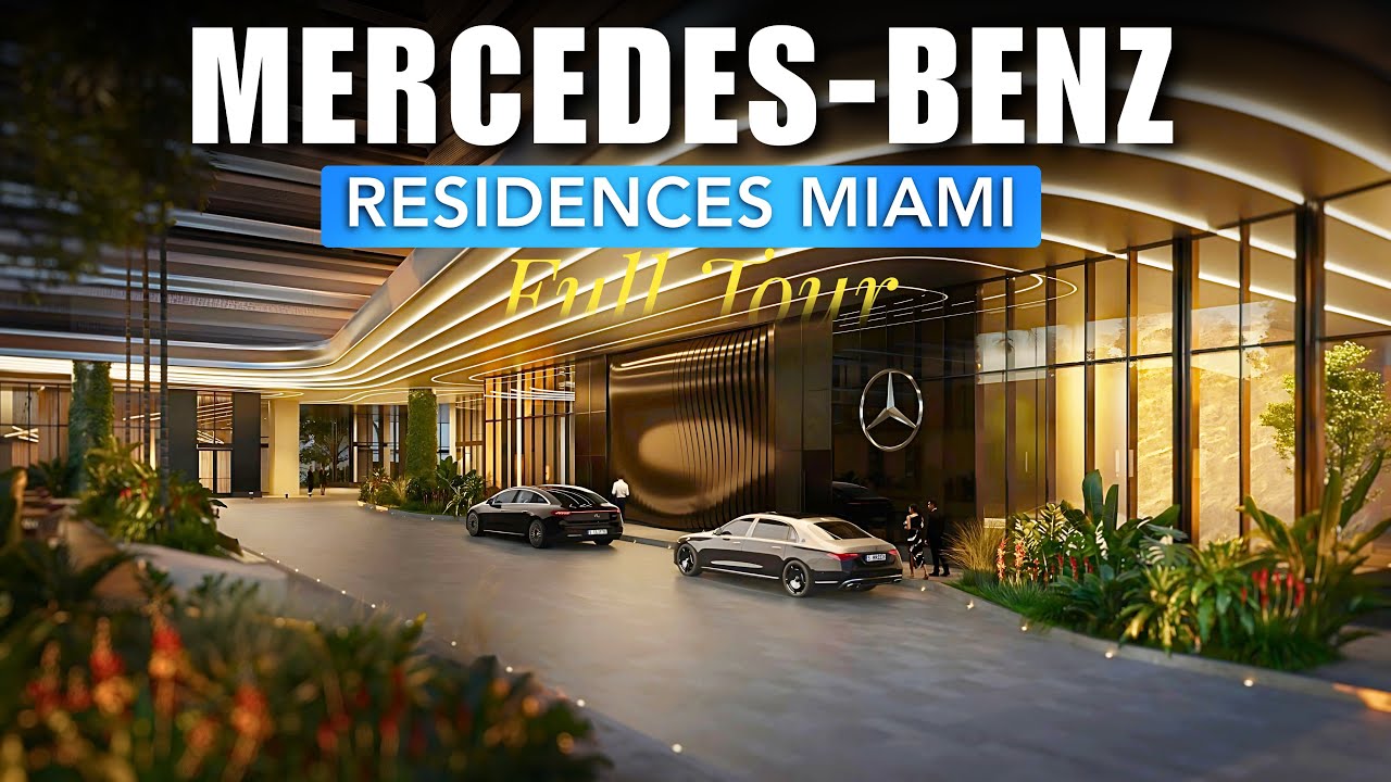 Full-Tour Mercedes-Benz Residences Miami | Luxury Condos in Brickell