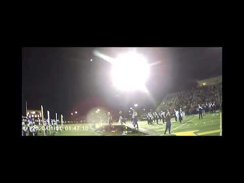 Bohemian rhapsody in blue shades KGRR 2024 senior night. Bass drum (no sound)