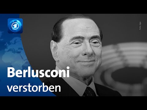 Italiens Ex-Ministerpräsident Silvio Berlusconi ist tot