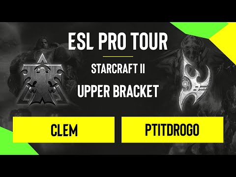 SC2 - Clem vs. PtitDrogo - DreamHack SC2 Masters: Fall - Upper Bracket - EU