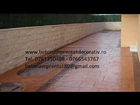Beton Amprentat Smeești - Buzău  Tel.0761350488 -0766543767