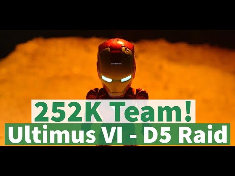 252K Team! My Autowin Ultimus VI Difficulty 5 Raid Roster | Marvel Strike Force - Free to play