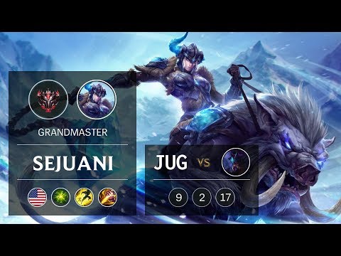 Sejuani Jungle vs Rek'Sai - NA Grandmaster Patch 9.6