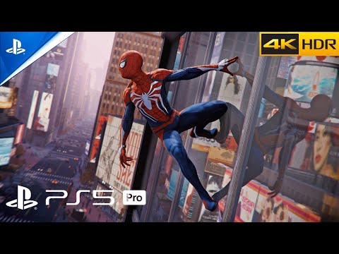 Spider-Man Remastered PS5 Pro Gameplay Ray Tracing | Intro Walkthrough 4K 60FPS HDR