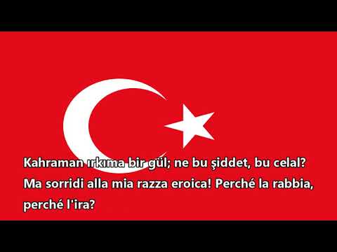 Inno nazionale della Turchia - İstiklâl Marşı (Marcia di indipendenza)