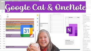Using Google Calendar and OneNote Together