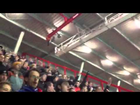 Feestend uitvak FC Twente - FC Den Bosch