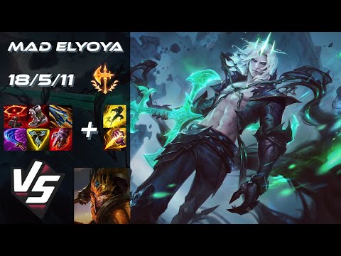 MAD Lions Elyoya JUNGLE Viego vs Jarvan IV - EU Grandmaster Patch 14.24