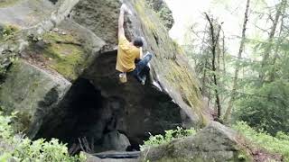 Video thumbnail of Velký Útěk, 7B. Modřín