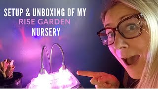 Setup & unboxing of my RISE GARDEN NURSERY | Growing food in small spaces