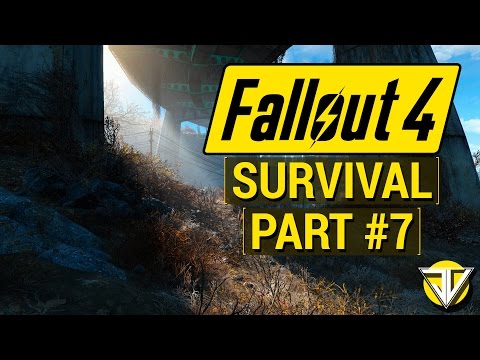 FALLOUT 4: SURVIVAL MODE Let's Play Part 7 - Clearing CORVEGA! (PC Gameplay Walkthrough)