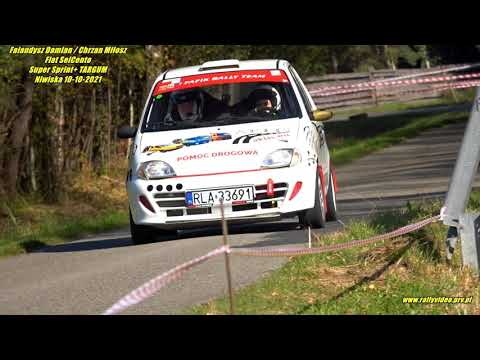 Falandysz Damian / Chrzan Miłosz - Fiat SeiCento - Super Sprint+ TARGUM Niwiska 10-10-2021