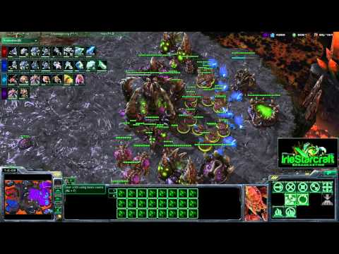 Starcraft 2 - 2v2: (T)haCkProTech, (T)Lyn vs. (Z)NrTRuSH, (Z)haCkUte