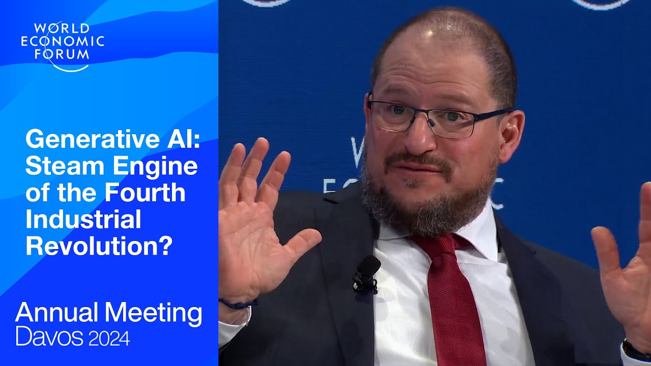 Generative AI: Steam Engine of the Fourth Industrial Revolution? | Davos 2024 | World Economic Forum
