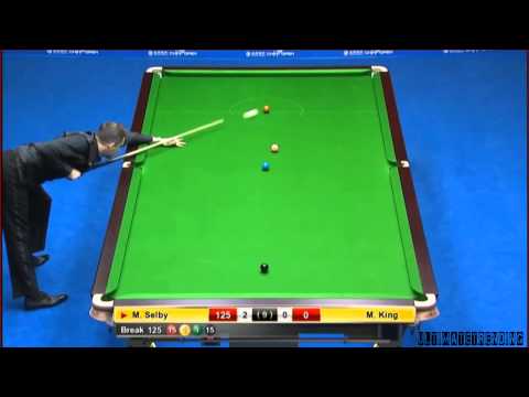MARK SELBY MISSES FINAL BLACK ON 147 MAX BREAK - CHINA OPEN 2013