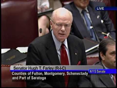 Senator Hugh T. Farley Votes "No" on Anti-Economic Legislation (S1635)