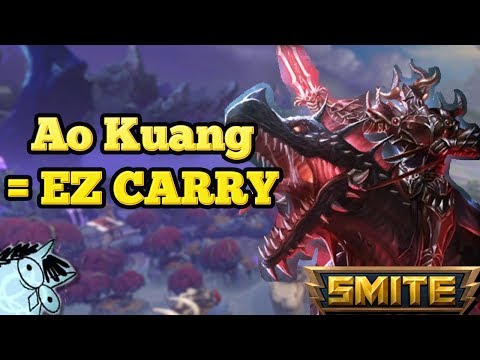LIFE STEAL AO KUANG CAN'T DIE - Smite Ao Kuang Jungle
