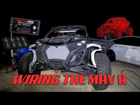 Can Am MAVERICK R SWITCHPROS Install, How To - Ep 315