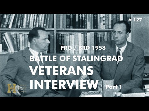 183 #Germany FRG BRD 1958 ▶ Stalingrad - Veterans Interview (1/2) Documentary 6. Army Paulus