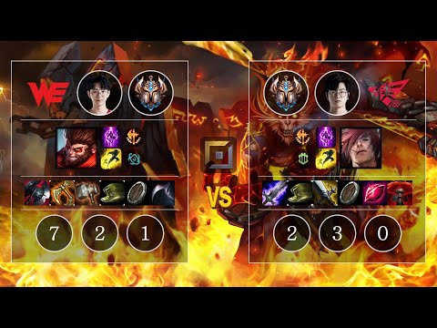 WE Morgan Wukong vs RW Holder Sett Top - KR Challenger Patch 10.11