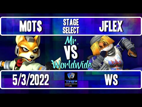Stage Select 24 Mr. Worldwide: Mot$ (Fox) Vs. Jflex (Sheik) - WS