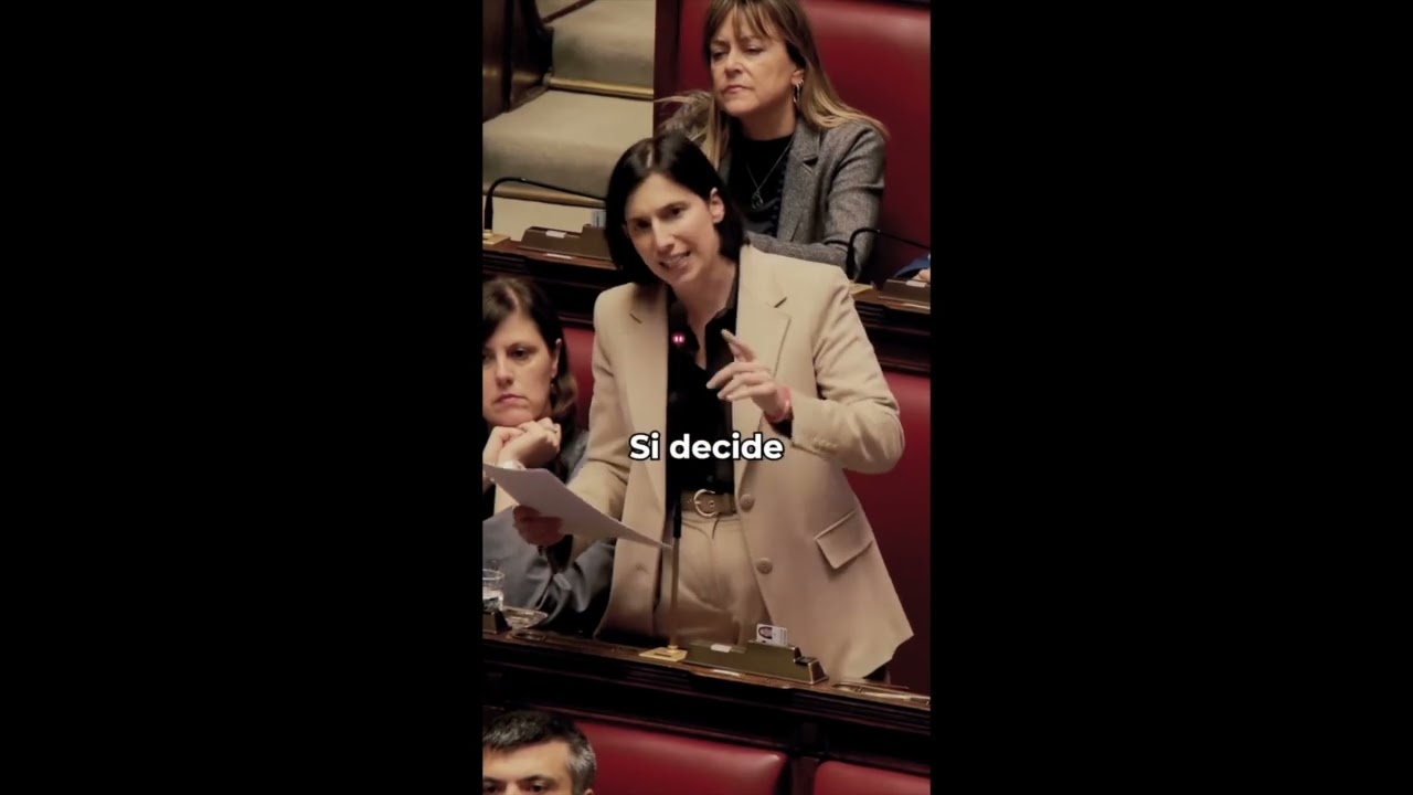 SCHLEIN ATTACCA MELONI: “NON DICE DI NO A TRUMP, SUBALTERNITÀ ALLA SUA VOLONTÀ”