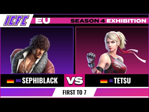 Sephiblack (Miguel) vs. Tetsu (Lidia) - ICFC EU Tekken 7 Season 4 Exhibitions