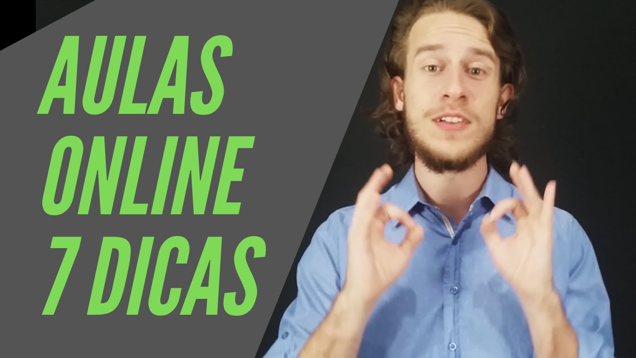 Como dar aulas online - 7 dicas para não passar vergonha