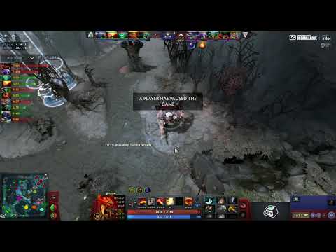 Alliance muted all Tundra team at DREAMLEAGUE