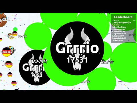 INSANE SOLO VS TEAMS 😈 IN AGARIO ( Agar.io PC Gameplay )