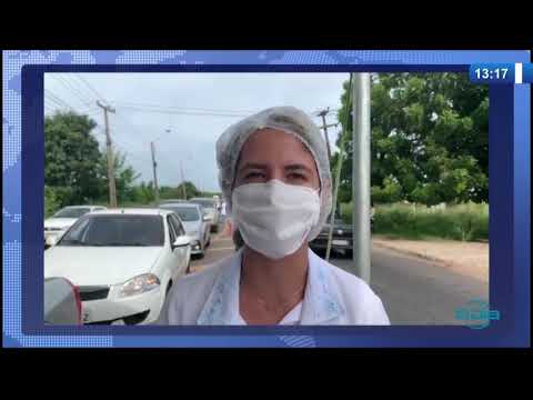 Pontes entre Teresina e Timon com barreiras sanitaÌrias registram longos engarrafamentos (07 05 20)