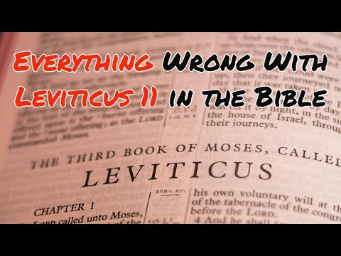 Everything Wrong With Leviticus 11 in the Bible